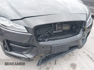 2017 Jaguar F-Pace 35t R-Sport with VIN SADCL2BV3HA884003, listed as a IAAI auction lot 41169317 with 76,563 mi miles and . Bid and sale history available at DreamBid. Image 6.