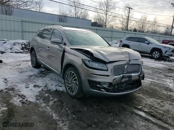 2019 Lincoln Nautilus Reserve with VIN 2LMPJ8L93KBL11136, listed as a Copart auction lot 46173655 with 72,100 mi miles and Salvage Title. Bid and sale history available at carsss.com. Image 12.