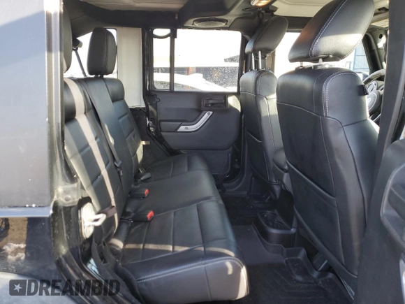 2012 Jeep Wrangler Unlimited Rubicon with VIN 1C4HJWFG2CL260944, listed as a Copart auction lot 43463685 with 151,979 mi miles and Salvage title. Bid and sale history available at DreamBid. Image 11.