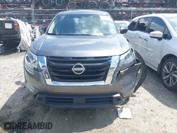 2024 Nissan Pathfinder S with VIN 5N1DR3AA0RC306767, listed as a IAAI auction lot 42233662 with 34,074 mi miles and . Bid and sale history available at DreamBid. Image 12.