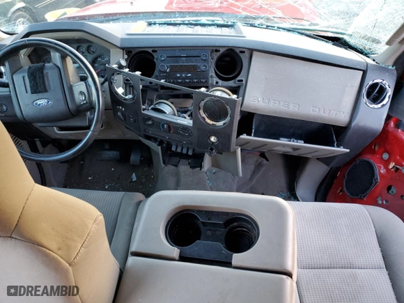 2008 Ford Super Duty F-250 SRW XL with VIN 1FTSW21Y58EE45307, listed as a Copart auction lot 81155204 with 0 mi miles and Salvage Title. Bid and sale history available at carsss.com. Image 8.