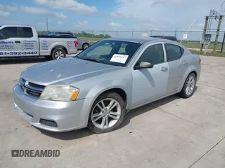 2012 Dodge Avenger SE with VIN 1C3CDZAB5CN259262, listed as a IAAI auction lot 42076157 with 146,310 mi miles. Bid and sale history available at carsss.com. Image 2.