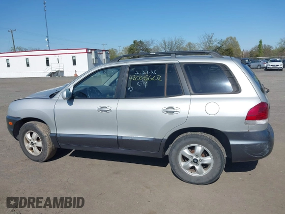 2006 Hyundai Santa Fe GLS with VIN KM8SC13D96U071585, listed as a IAAI auction lot 42005602 with 195,143 mi miles. Bid and sale history available at carsss.com. Image 13.