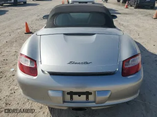 2006 Porsche Boxster with VIN WP0CA29806S710172, listed as a Copart auction lot 86593154 with 0 mi miles and Salvage Title. Bid and sale history available at carsss.com. Image 6.