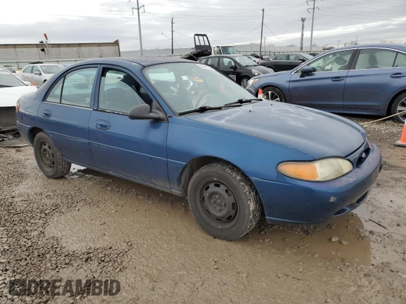 1999 Ford Escort SE with VIN 1FAFP13P9XW117481, listed as a Copart auction lot 86545994 with 110,444 mi miles and Salvage Title. Bid and sale history available at carsss.com. Image 4.