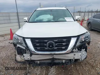 2018 Nissan Pathfinder SL with VIN 5N1DR2MN9JC655651, listed as a IAAI auction lot 41422408 with 106,800 mi miles. Bid and sale history available at carsss.com. Image 13.