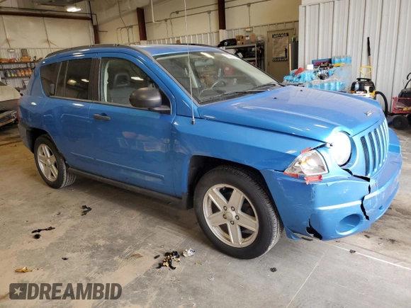 2008 Jeep Compass Sport with VIN 1J8FT47W48D795215, listed as a Copart auction lot 52380185 with 149,164 mi miles and Clean Title. Bid and sale history available at carsss.com. Image 4.