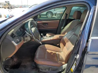 2013 BMW 5 Series 535i xDrive with VIN WBAFU7C52DDU76017, listed as a Copart auction lot 57461795 with 160,417 mi miles and Salvage title. Bid and sale history available at DreamBid. Image 7.