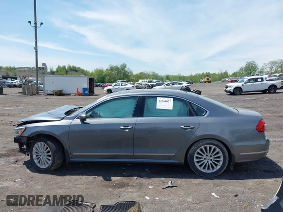 2016 Volkswagen Passat SE with VIN 1VWBS7A34GC049728, listed as a IAAI auction lot 42248027 with 83,215 mi miles and . Bid and sale history available at DreamBid. Image 14.