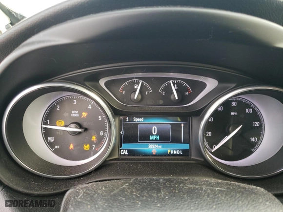 2019 Buick Envision Essence with VIN LRBFXCSA6KD002214, listed as a Copart auction lot 85637984 with 28,924 mi miles and Salvage Title. Bid and sale history available at carsss.com. Image 9.