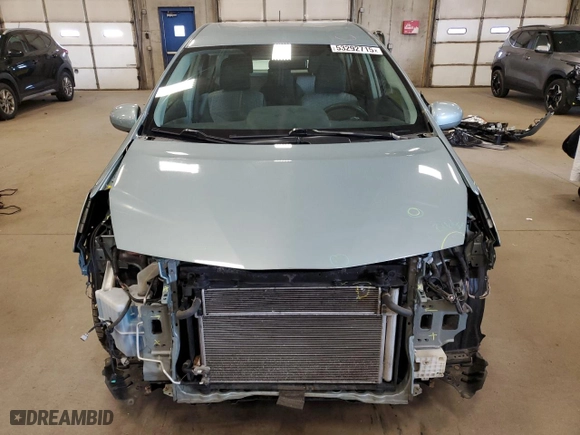 2017 Toyota Prius v Two with VIN JTDZN3EU0HJ060341, listed as a Copart auction lot 53292715 with 139,171 mi miles and Salvage Title. Bid and sale history available at carsss.com. Image 5.