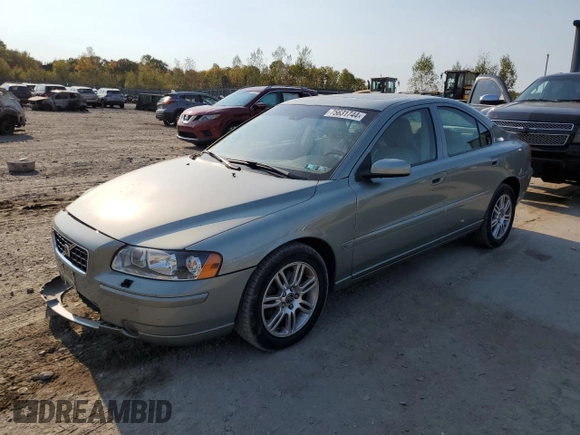2006 Volvo S60 2.5L Turbo with VIN YV1RH592662550442, listed as a Copart auction lot 75631744 with 84,790 mi miles and Salvage Title. Bid and sale history available at carsss.com. Image 1.