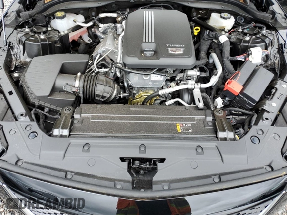 2024 Cadillac CT5 Luxury with VIN 1G6DM5RK1R0106920, listed as a Copart auction lot 74776684 with 5,501 mi miles and Salvage title. Bid and sale history available at DreamBid. Image 11.