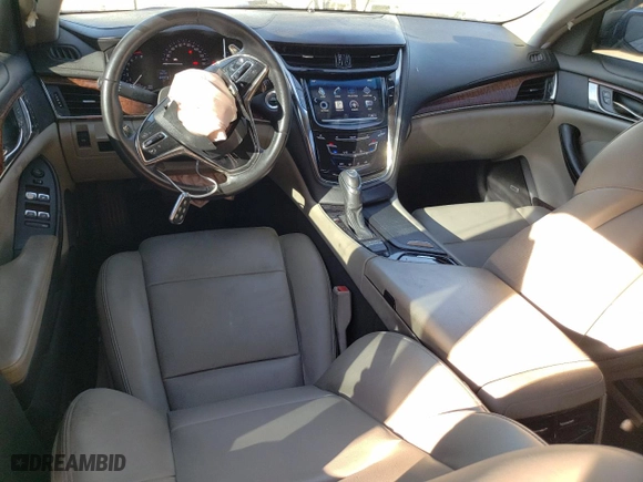 2016 Cadillac CTS Sedan RWD with VIN 1G6AP5SXXG0117444, listed as a Copart auction lot 48635735 with 115,976 mi miles and Salvage Title. Bid and sale history available at carsss.com. Image 8.