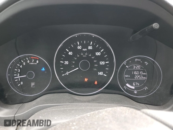 2018 Honda HR-V LX with VIN 3CZRU6H3XJM724638, listed as a Copart auction lot 51014765 with 116,019 mi miles and Salvage Title. Bid and sale history available at carsss.com. Image 9.