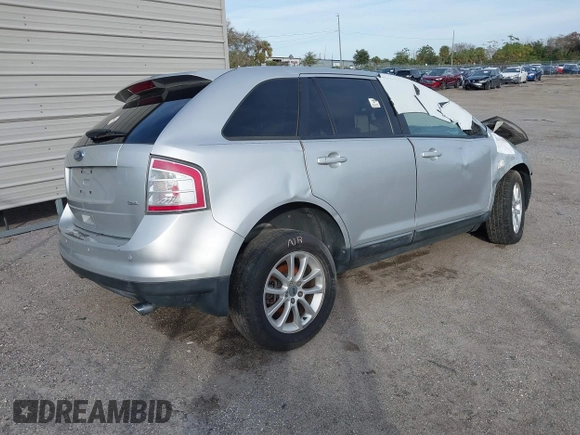 2010 Ford Edge SEL with VIN 2FMDK3JC3ABA11690, listed as a IAAI auction lot 41374441 with Not Provided miles. Bid and sale history available at carsss.com. Image 4.