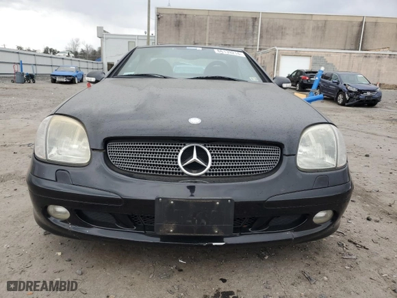 2002 Mercedes-Benz SLK-Class 3.2L with VIN WDBKK65F12F250431, listed as a Copart auction lot 86139214 with 72,356 mi miles and Clean Title. Bid and sale history available at carsss.com. Image 5.