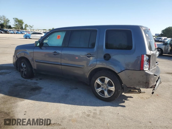2015 Honda Pilot EX-L with VIN 5FNYF4H58FB001044, listed as a Copart auction lot 52402045 with 143,143 mi miles and Salvage Title. Bid and sale history available at carsss.com. Image 2.