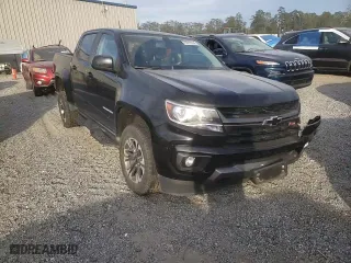 2021 Chevrolet Colorado 2WD Z71 with VIN 1GCGSDEN2M1243233, listed as a Copart auction lot 75515154 with 70,679 mi miles and Salvage Title. Bid and sale history available at carsss.com. Image 11.