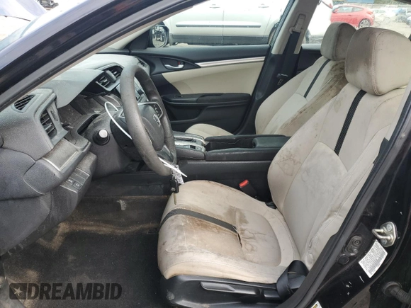 2017 Honda Civic Sedan LX with VIN 19XFC2F50HE034250, listed as a Copart auction lot 50936425 with 190,830 mi miles and Salvage Title. Bid and sale history available at carsss.com. Image 7.