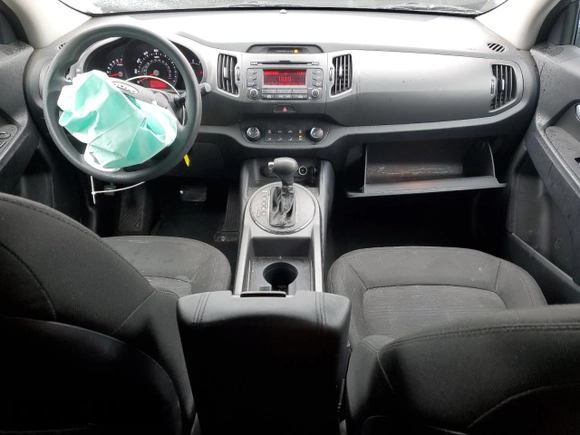 2013 Kia Sportage LX with VIN KNDPB3A24D7444750, listed as a Copart auction lot 54197315 with 64,082 mi miles and Salvage Title. Bid and sale history available at carsss.com. Image 8.