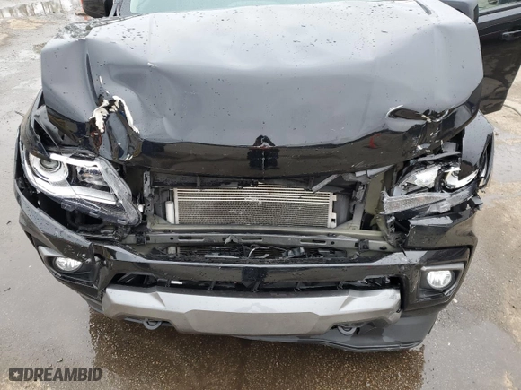2022 Chevrolet Colorado 2WD Z71 with VIN 1GCGSDEN5N1244586, listed as a Copart auction lot 89294755 with 52,120 mi miles and Salvage Title. Bid and sale history available at carsss.com. Image 11.