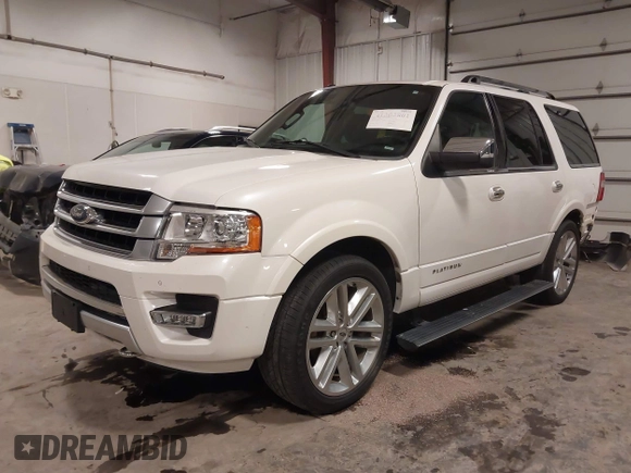 2016 Ford Expedition Platinum с VIN 1FMJU1MT2GEF27226, выставлен на аукционе IAAI как лот 41303801 с пробегом 150 003 миль миль и . История ставок и продаж доступна на DreamBid. Изображение 2.