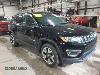 2020 Jeep Compass Limited with VIN 3C4NJDCB5LT168120, listed as a IAAI auction lot 41741916 with 46,175 mi miles. Bid and sale history available at carsss.com. Image 1.