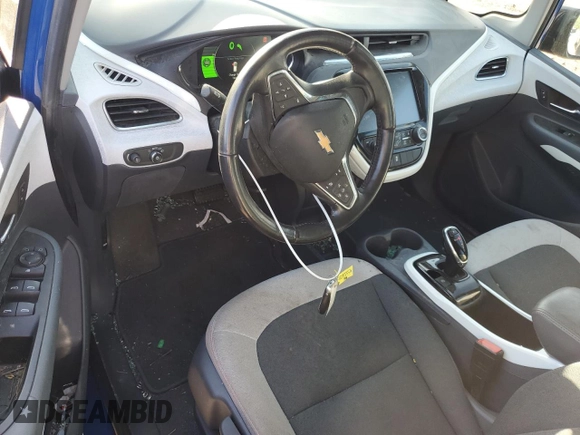 2020 Chevrolet Bolt EV LT z VIN 1G1FY6S03L4143582, wystawiony jako Copart lot #55021535 z przebiegiem 42 503 mil mil oraz Szkoda całkowita • Salvage title. Historia ofert i sprzedaży dostępna na DreamBid. Obrazek 8.