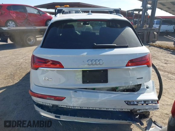 2023 Audi Q5 S line Premium Plus z VIN WA1EAAFY1P2127967, wystawiony jako IAAI lot #42327485 z przebiegiem 52 754 mil mil oraz . Historia ofert i sprzedaży dostępna na DreamBid. Obrazek 16.
