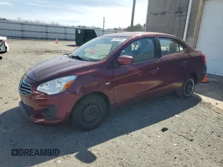 2018 Mitsubishi Mirage ES z VIN ML32F3FJ1JHF07118, wystawiony jako Copart lot #47637895 z przebiegiem 57 706 mil mil oraz Szkoda całkowita • Salvage title. Historia ofert i sprzedaży dostępna na DreamBid. Obrazek 1.