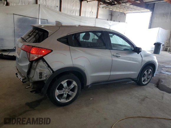2016 Honda HR-V EX with VIN 3CZRU6H59GM764798, listed as a Copart auction lot 52593155 with 89,491 mi miles and Salvage Title. Bid and sale history available at DreamBid. Image 3.