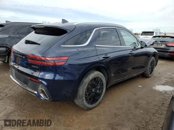 2025 Genesis GV70 2.5T z VIN KMUMADTB6SU174280, wystawiony jako Copart lot #51656635 z przebiegiem 11 248 mil mil oraz Szkoda całkowita • Salvage title. Historia ofert i sprzedaży dostępna na DreamBid. Obrazek 3.