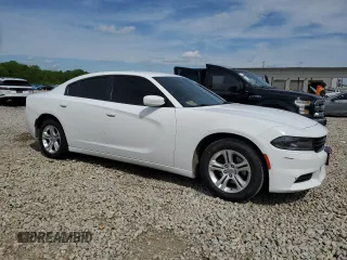 2019 Dodge Charger SXT with VIN 2C3CDXBGXKH657637, listed as a Copart auction lot 53800275 with 109,611 mi miles and Salvage Title. Bid and sale history available at DreamBid. Image 4.