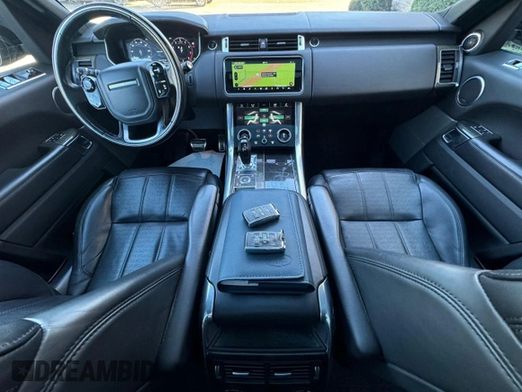 2018 Land Rover Range Rover Sport HSE Dynamic with VIN SALWV2SV1JA401013, listed as a Copart auction lot 80386324 with 120,506 mi miles and Clean Title. Bid and sale history available at carsss.com. Image 9.
