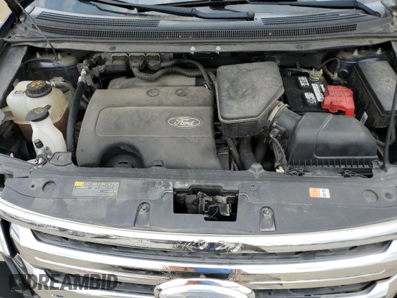 2013 Ford Edge SE with VIN 2FMDK3GC3DBB20839, listed as a Copart auction lot 59858025 with 93,398 mi miles and Salvage title. Bid and sale history available at DreamBid. Image 12.