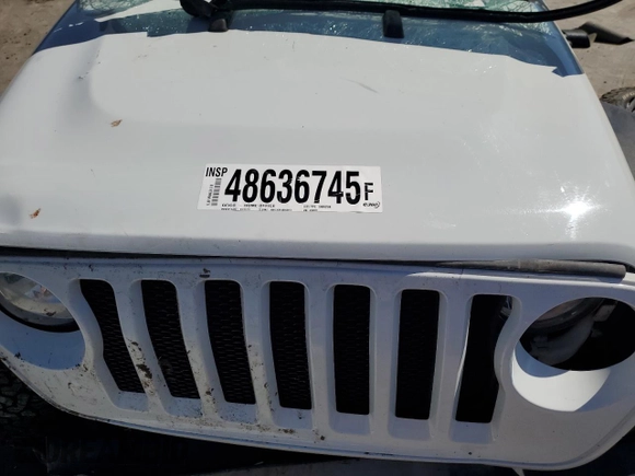 2019 Jeep Wrangler Unlimited Sport S z VIN 1C4HJXDN7KW638020, wystawiony jako Copart lot #48636745 z przebiegiem Nie podano mil oraz Nie do naprawy • Non repairable. Historia ofert i sprzedaży dostępna na DreamBid. Obrazek 13.