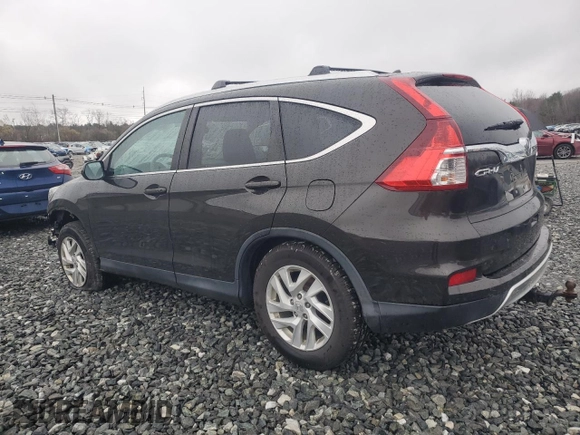 2016 Honda CR-V EX with VIN 2HKRM4H59GH686264, listed as a Copart auction lot 51757595 with 117,476 mi miles and Salvage Title. Bid and sale history available at DreamBid. Image 2.