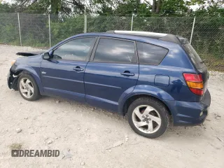 2005 Pontiac Vibe z VIN 5Y2SL63835Z475942, wystawiony jako Copart lot #59799945 z przebiegiem 163 734 mil mil oraz Czysty tytuł • Clean title. Historia ofert i sprzedaży dostępna na DreamBid. Obrazek 2.
