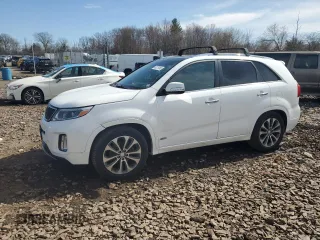 2015 Kia Sorento SX with VIN 5XYKWDA76FG635706, listed as a Copart auction lot 49275195 with 122,942 mi miles and Clean Title. Bid and sale history available at carsss.com. Image 1.