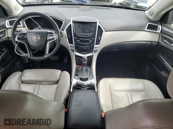 2014 Cadillac SRX Performance Collection with VIN 3GYFNFE38ES647063, listed as a Copart auction lot 55166145 with 161,472 mi miles and Salvage title. Bid and sale history available at DreamBid. Image 8.