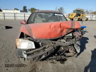 2005 Kia Spectra LX with VIN KNAFE122855108907, listed as a Copart auction lot 77502354 with Not Provided miles and Salvage Title. Bid and sale history available at carsss.com. Image 5.