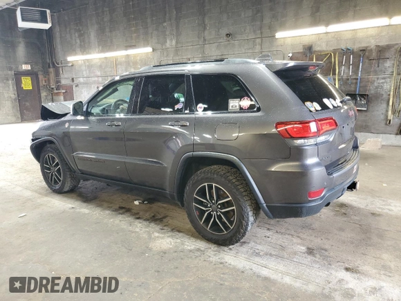 2018 Jeep Grand Cherokee Trailhawk with VIN 1C4RJFLG5JC504494, listed as a Copart auction lot 62953935 with 84,392 mi miles and Salvage title. Bid and sale history available at DreamBid. Image 2.