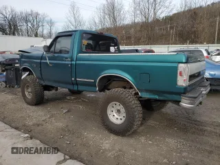 1996 Ford F-150 with VIN 1FTEF14N6TNA12743, listed as a Copart auction lot 84621234 with 169,102 mi miles and Salvage title. Bid and sale history available at DreamBid. Image 2.