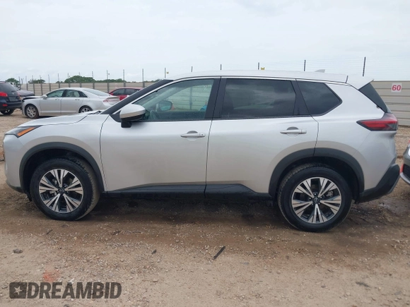 2023 Nissan Rogue SV with VIN 5N1BT3BB8PC945119, listed as a IAAI auction lot 42087870 with 43,873 mi miles. Bid and sale history available at carsss.com. Image 14.