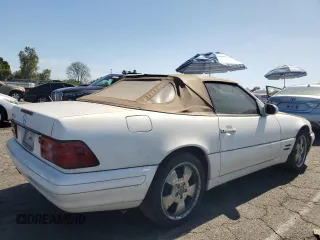 1999 Mercedes-Benz SL 500 z VIN WDBFA68F6XF182294, wystawiony jako Copart lot #57094475 z przebiegiem Nie podano mil oraz Czysty tytuł • Clean title. Historia ofert i sprzedaży dostępna na DreamBid. Obrazek 3.