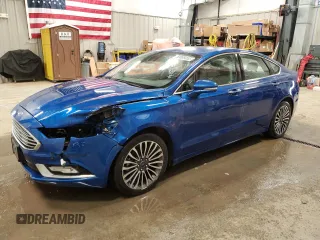 2017 Ford Fusion SE with VIN 3FA6P0T99HR221484, listed as a Copart auction lot 53085055 with 86,728 mi miles and Salvage title. Bid and sale history available at DreamBid. Image 1.