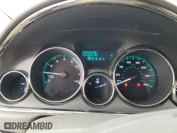 2015 Buick Enclave Convenience with VIN 5GAKRAKD8FJ220284, listed as a Copart auction lot 47239865 with 166,810 mi miles and Non Repairable. Bid and sale history available at carsss.com. Image 9.