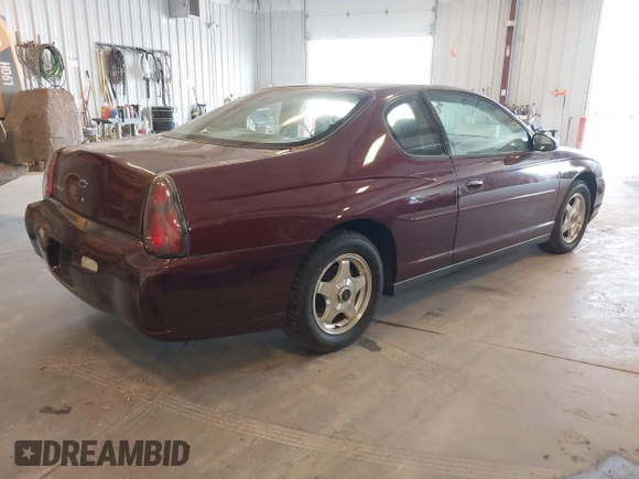 2004 Chevrolet Monte Carlo LS with VIN 2G1WW12E349435431, listed as a IAAI auction lot 42087853 with 171,581 mi miles. Bid and sale history available at carsss.com. Image 4.
