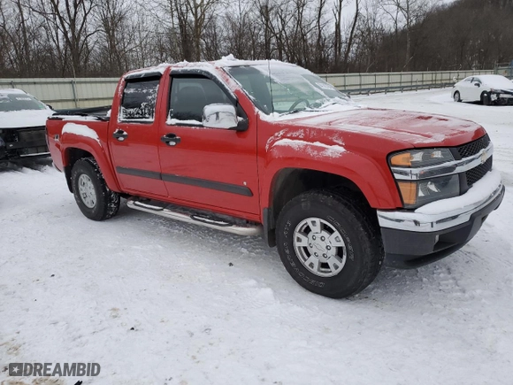2008 Chevrolet Colorado LT w/1LT with VIN 1GCDT13E788161268, listed as a Copart auction lot 84145704 with 130,726 mi miles and Salvage Title. Bid and sale history available at carsss.com. Image 4.